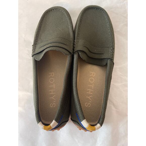 Rothy's Women's Loafers - Olive Green - Picture 3 of 9